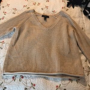 Knitted long sleeve top